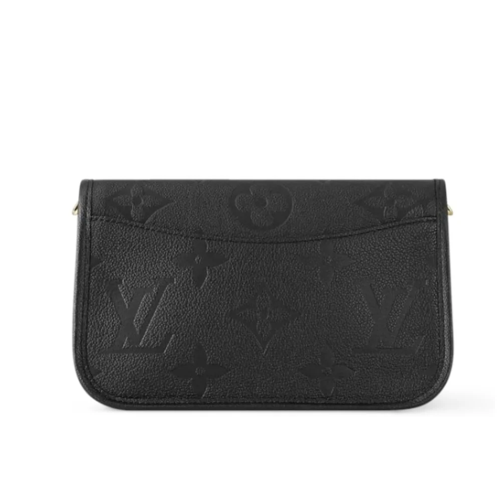 Louis Vuitton Black Empreinte Leather Diane NM Bag
